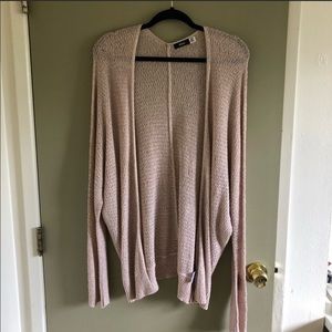 Urban Outfitters Light Pink Cardigan